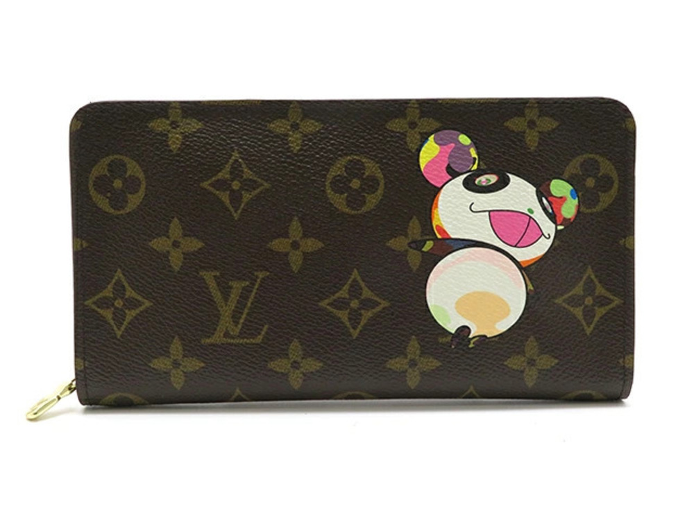 LOUIS VUITTON Portemonnaie Zip Monogram Panda